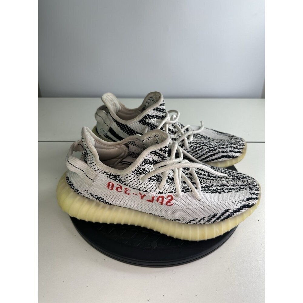 Adidas Yeezy Boost 350 V2 White Zebra Men's Size 8.5 Unisex